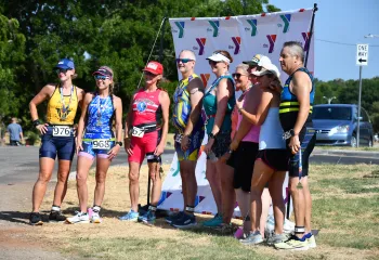 Group photo at Tri in July 2022